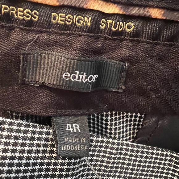 NWT Express Editor Pants, Size 4R - Picture 4 of 5